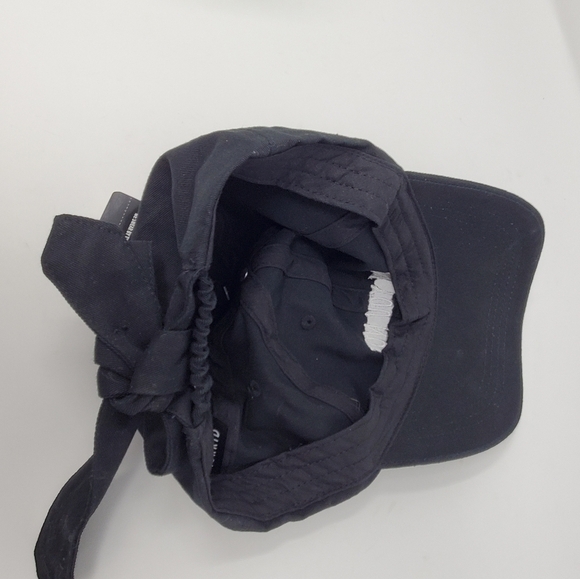 NWT TORRID BLACK SASSY "CAN YOU NOT" BOW TIE BASEBALL HAT WOMEN OS 100% COTTON - Picture 8 of 12